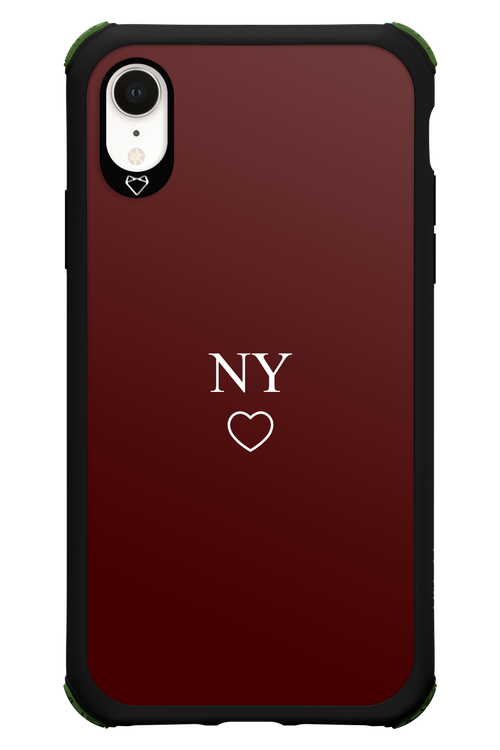 NY Burgundia 2.0 - Apple iPhone XR