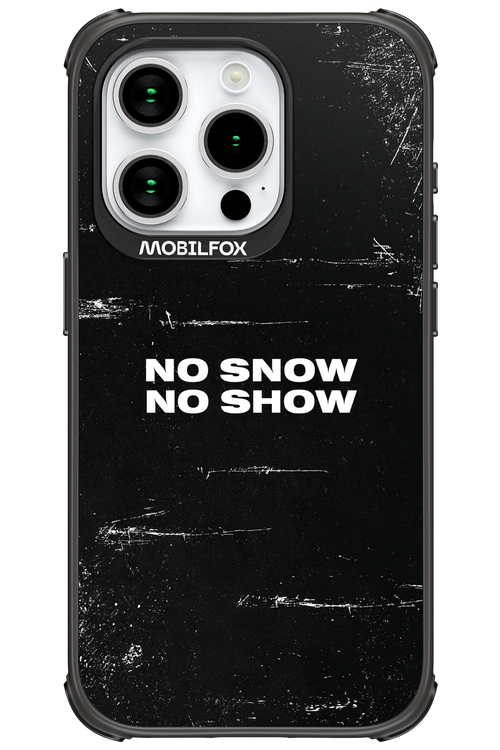 No snow, no show - Apple iPhone 15 Pro