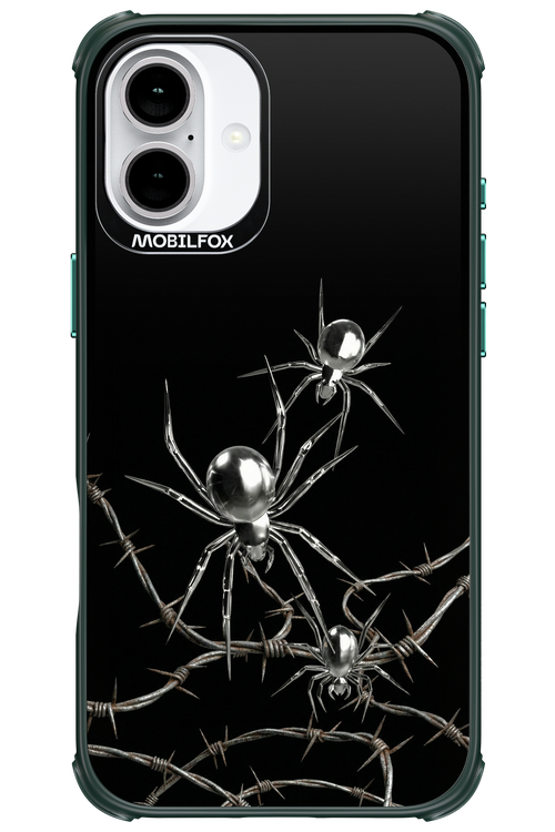 Silver Spiderz 2.0 - Apple iPhone 16 Plus