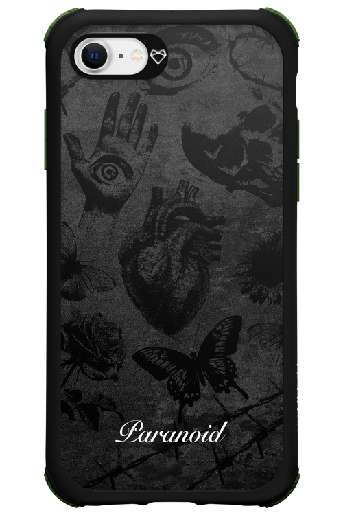 Paranoid (Black) - Apple iPhone SE 2020