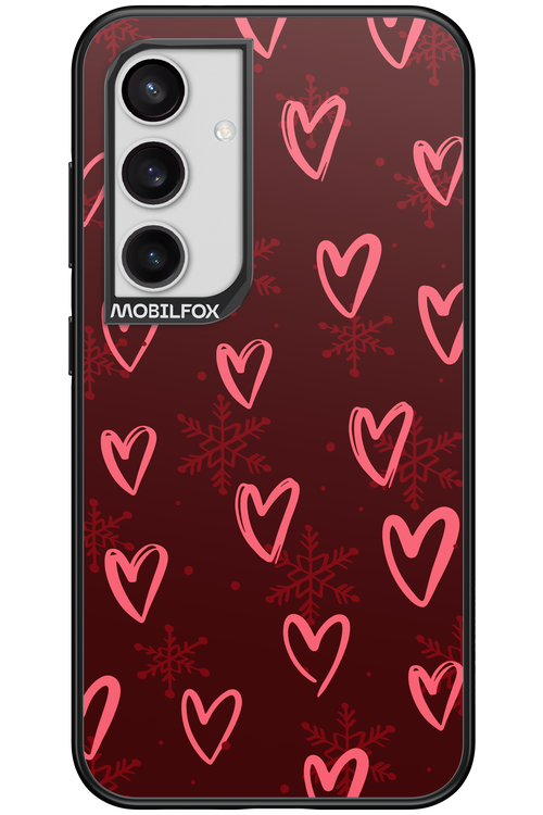 Christmas Hearts - Samsung Galaxy S24
