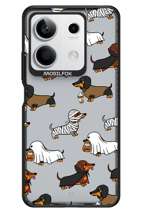 Scary Dachshund (Transparent) - Xiaomi Redmi Note 13 5G
