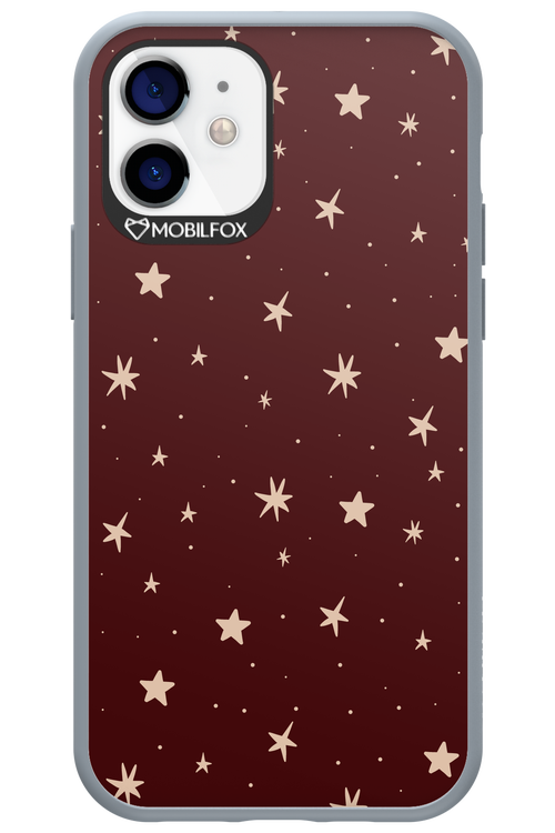 Burgundy Stars - Apple iPhone 12