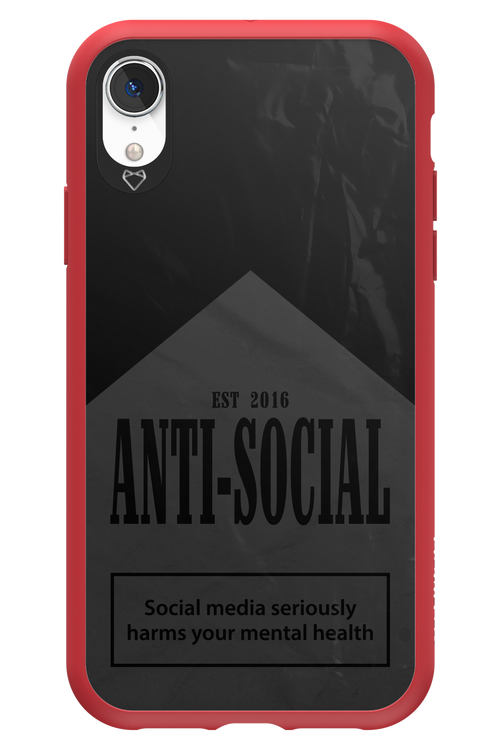 ANTI-SOCIAL (BLVCK) 2.0 - Apple iPhone XR