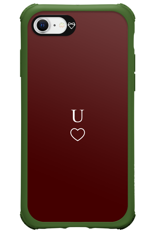 U Burgundia 2.0 - Apple iPhone SE 2020