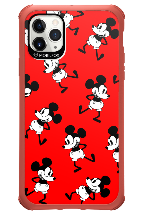 Iconic Mouse (red pattern) - Apple iPhone 11 Pro Max