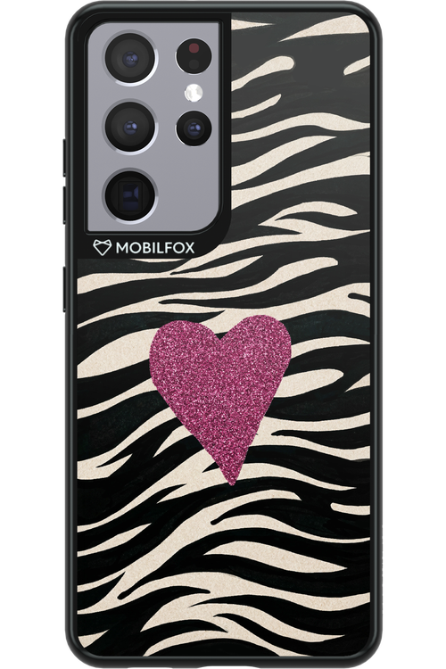 Zebra Heart 2.0 - Samsung Galaxy S21 Ultra