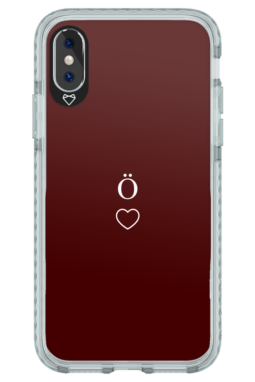 O Burgundia II 2.0 - Apple iPhone XS