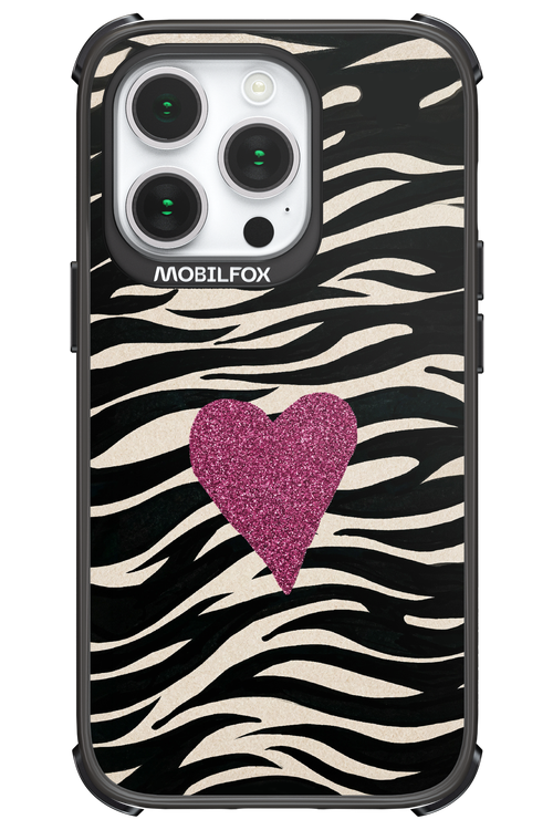 Zebra Heart 2.0 - Apple iPhone 14 Pro