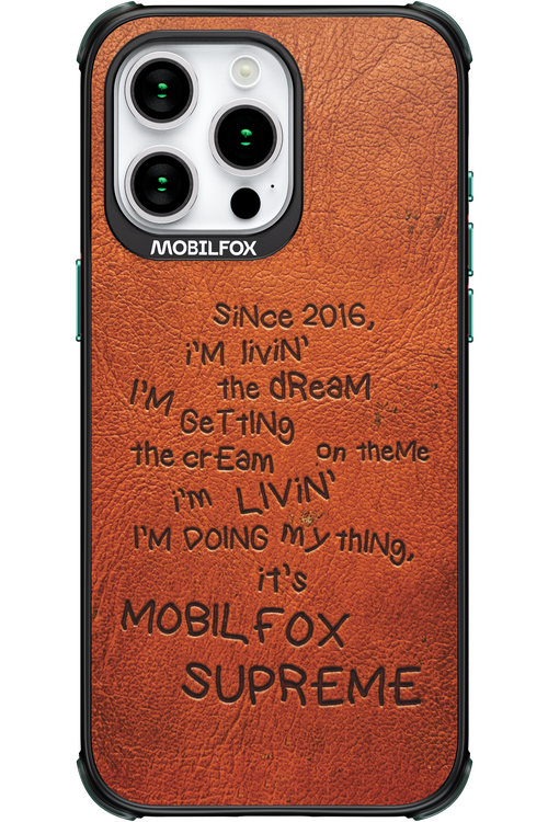 supreme 2.0 - Apple iPhone 15 Pro Max