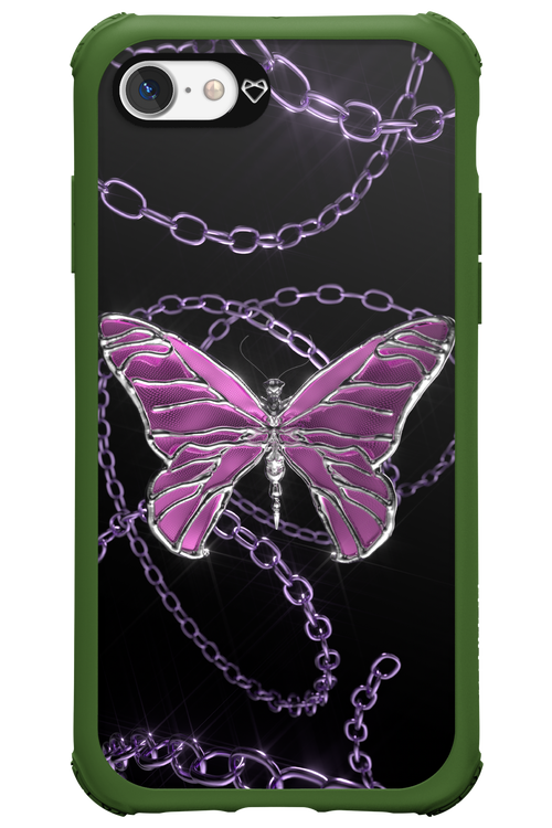 Butterfly Necklace - Apple iPhone 7