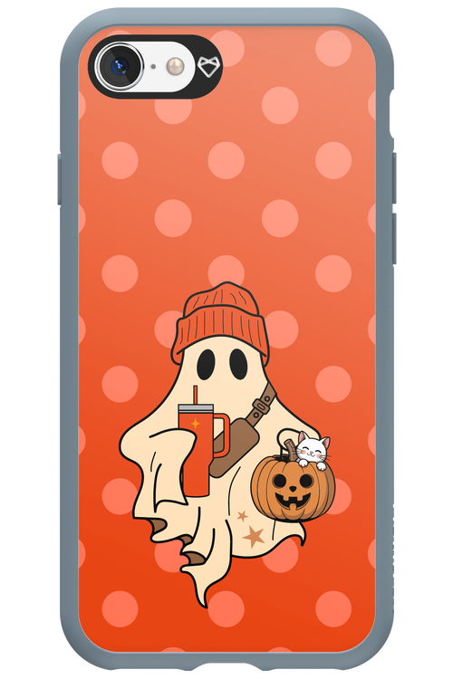 Ghost Girl (Orange) - Apple iPhone SE 2022