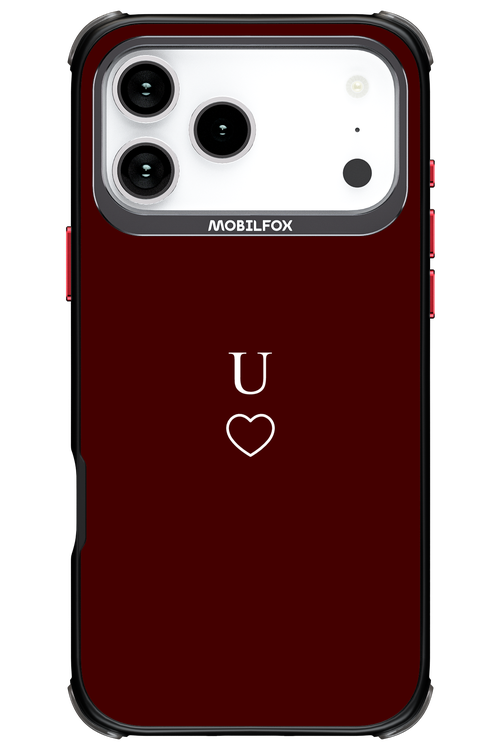 U Burgundia 2.0 - Apple iPhone 17 Pro Max