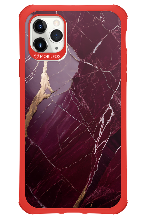 Burgundy Marble 2.0 - Apple iPhone 11 Pro Max