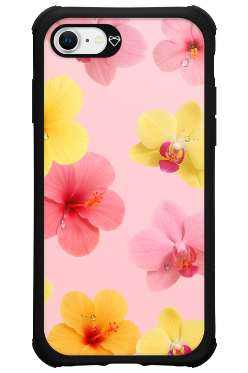 Sunset Flowers - Apple iPhone 7
