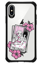 The Spooky Lovers (Transparent) - Apple iPhone X