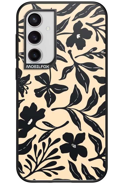 Black Flowers 2.0 - Samsung Galaxy S23 FE