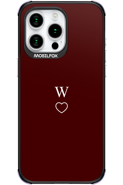 W Burgundia 2.0 - Apple iPhone 15 Pro Max