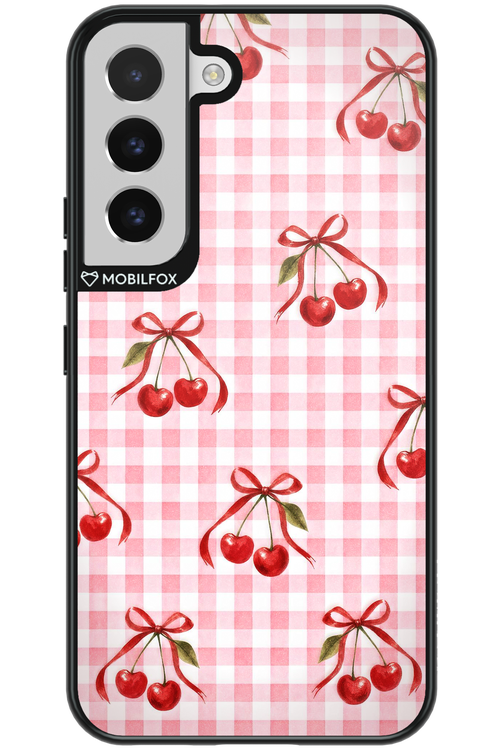 Pink Cherry Checked 2.0 - Samsung Galaxy S22