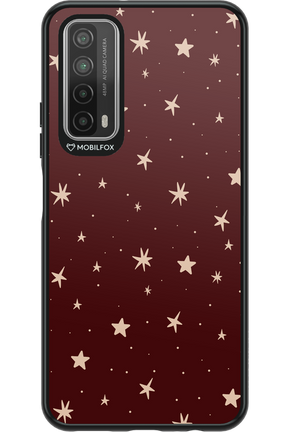 Burgundy Stars - Huawei P Smart 2021