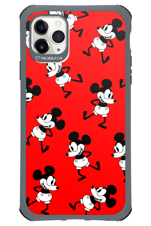 Iconic Mouse (red pattern) - Apple iPhone 11 Pro Max