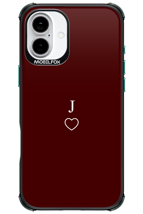 J Burgundia 2.0 - Apple iPhone 16 Plus