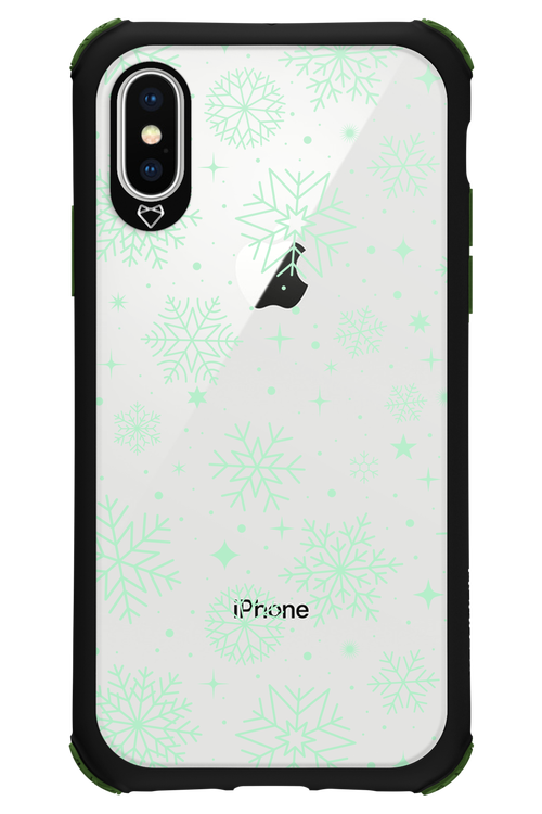 Tiffany's Snowflakes - Apple iPhone XS