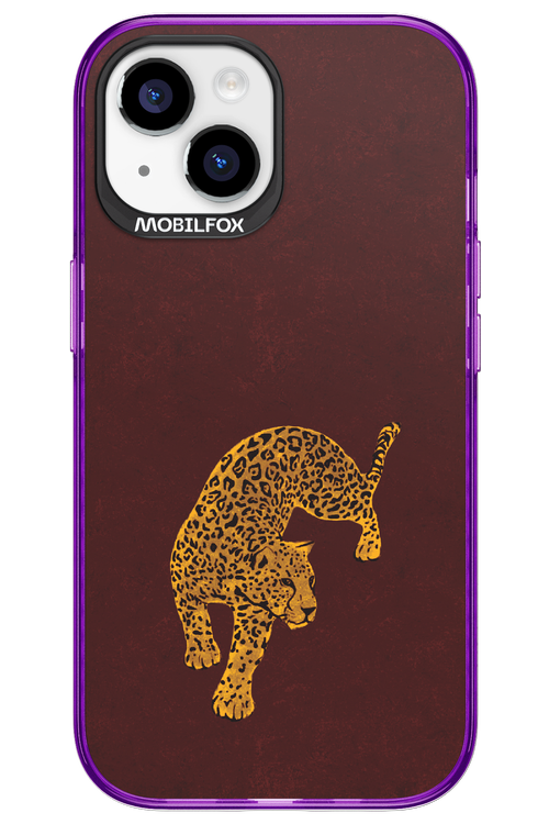 Burgundy Leopard - Apple iPhone 15