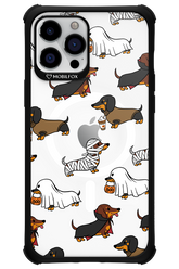 Scary Dachshund (Transparent) - Apple iPhone 12 Pro Max