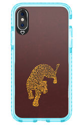 Burgundy Leopard - Apple iPhone X