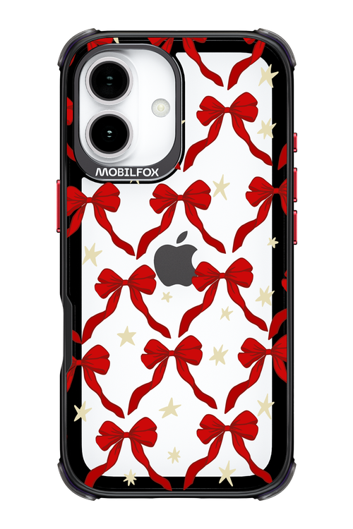 Bow & Stars (Transparent) - Apple iPhone 17