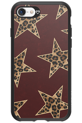 Wild Stars Burgundy - Apple iPhone SE 2022