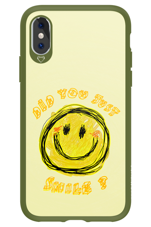 Crayon Smiley - Apple iPhone X