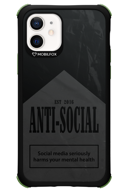 ANTI-SOCIAL (BLVCK) 2.0 - Apple iPhone 12