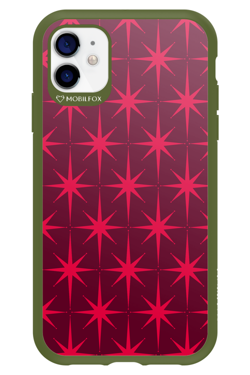 Burgundy Starss - Apple iPhone 11