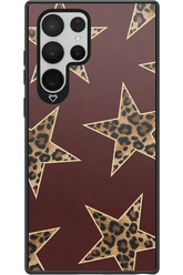 Wild Stars Burgundy - Samsung Galaxy S22 Ultra