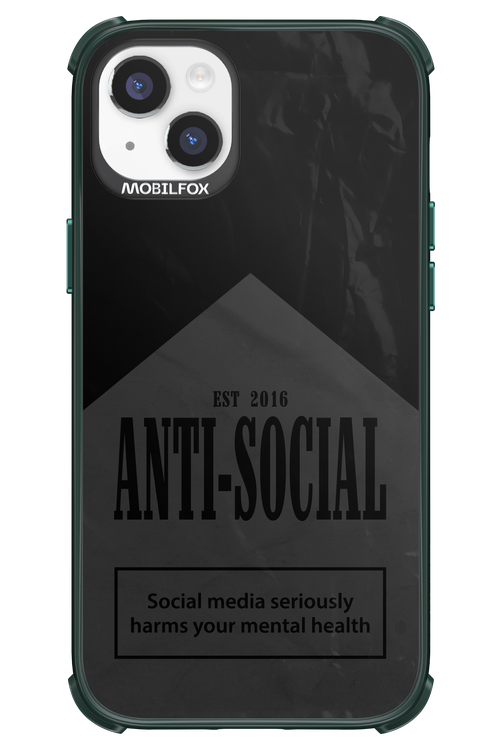 ANTI-SOCIAL (BLVCK) 2.0 - Apple iPhone 14 Plus