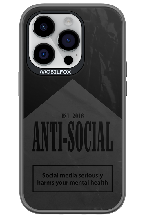 ANTI-SOCIAL (BLVCK) 2.0 - Apple iPhone 14 Pro