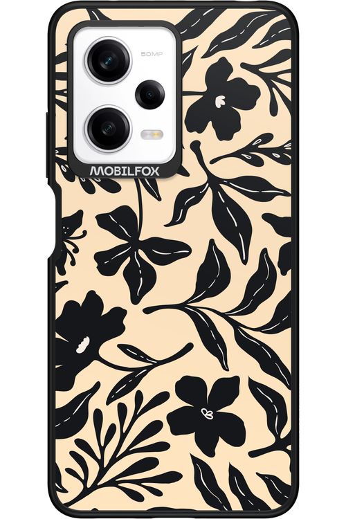 Black Flowers 2.0 - Xiaomi Redmi Note 12 Pro 5G