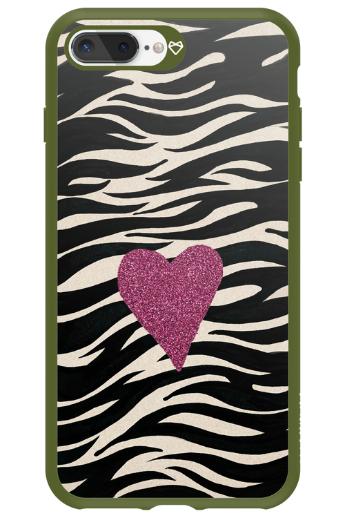 Zebra Heart 2.0 - Apple iPhone 7 Plus