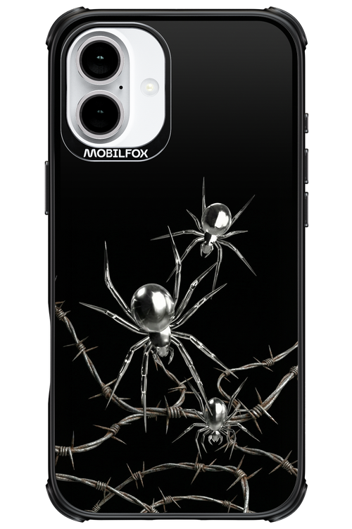 Silver Spiderz 2.0 - Apple iPhone 16 Plus