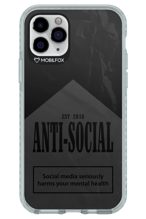 ANTI-SOCIAL (BLVCK) 2.0 - Apple iPhone 11 Pro