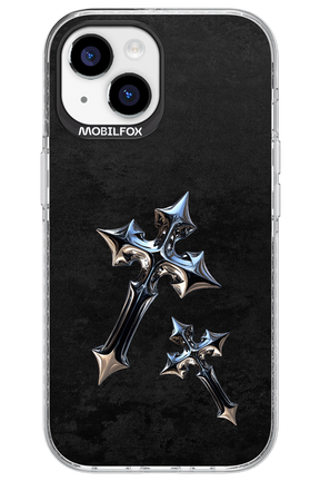 Chrome Crosses - Apple iPhone 15