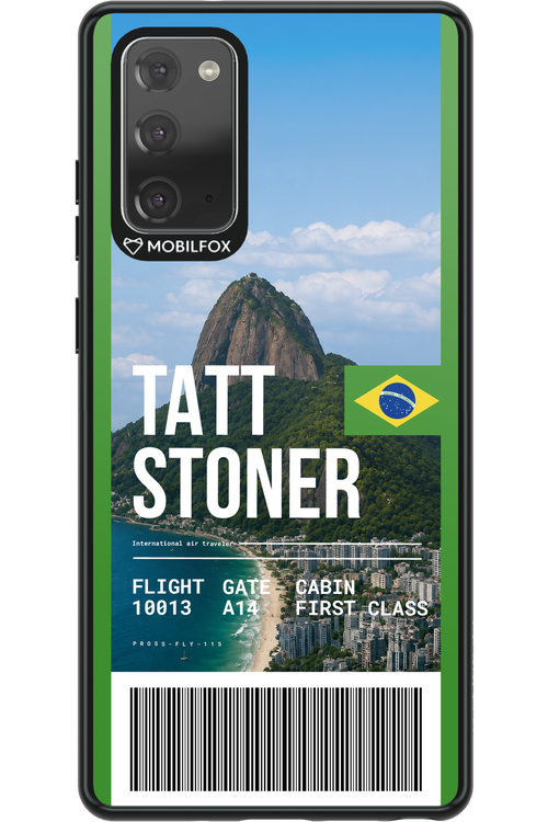 TATT STONER (fly ticket) 2.0 - Samsung Galaxy Note 20