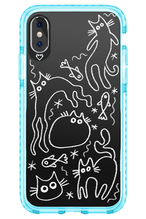 CHALK_CATS - Apple iPhone X
