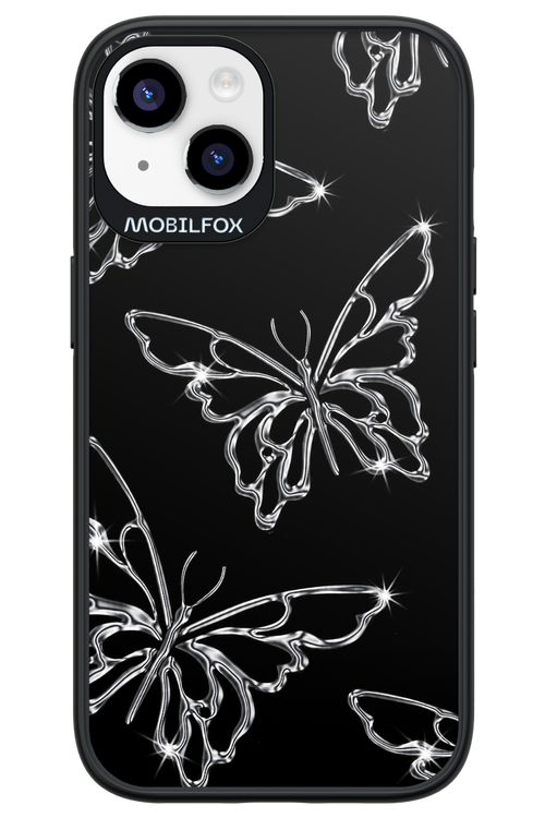 Silver Butterfly 2.0 - Apple iPhone 14