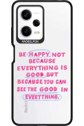 Be Happy - Xiaomi Redmi Note 12 Pro 5G
