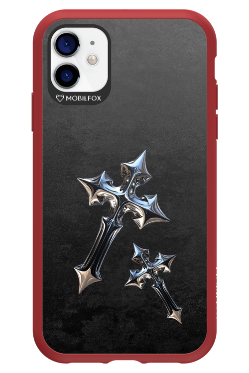 Chrome Crosses - Apple iPhone 11