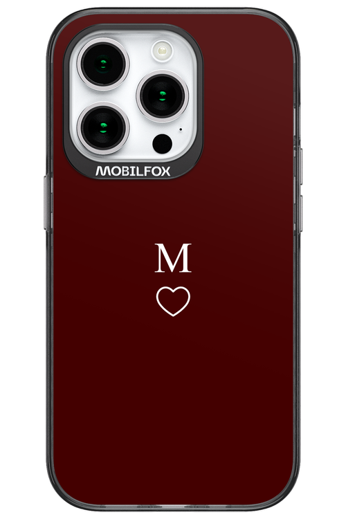 M Burgundia 2.0 - Apple iPhone 15 Pro