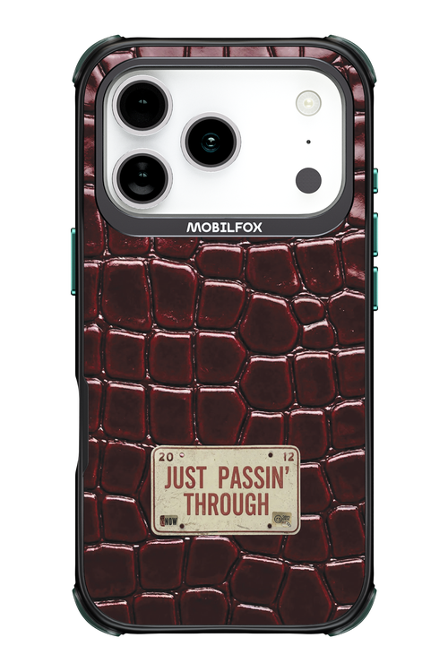 Just passin through 2.0 - Apple iPhone 17 Pro